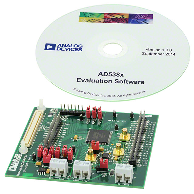 EVAL-AD5382SDZ Analog Devices Inc.  Cartes d'évaluation - Convertisseurs numériques-analogiques (DAC)